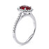Aphrodite Oval WG Ruby