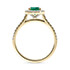 Aphrodite Oval YG Emerald