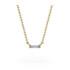 NEC_Confetti Necklace Baguette_RB_YG_Standing