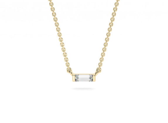 Confetti Necklace Baguette_RB_YG