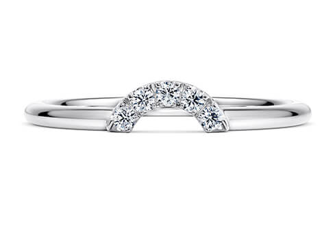 Circlet Ring in 白金.
