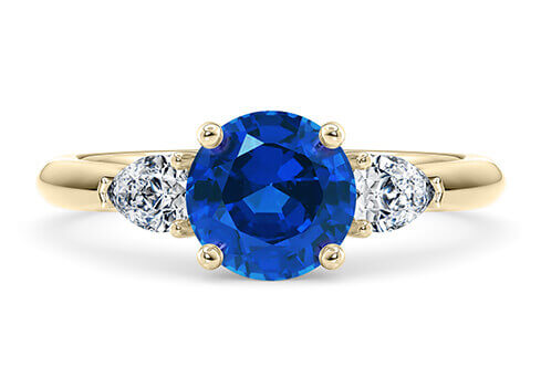 Florence in Oro Giallo set with a Rotondo cut diamante.