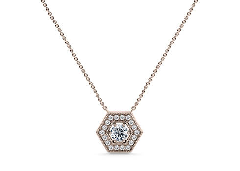 Olympia in Rose Gold.
