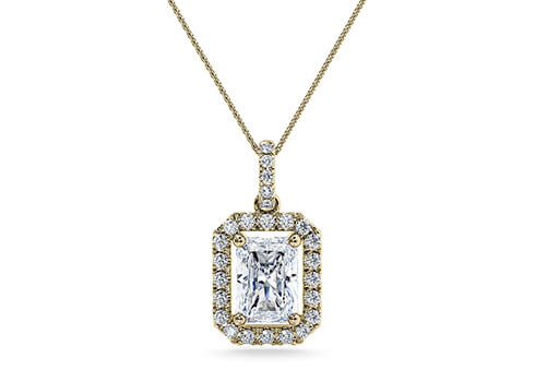 Medici in Or jaune set with a Taille radiant cut diamant.