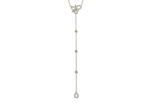 Glissade Alto Lariat in Yellow Gold.