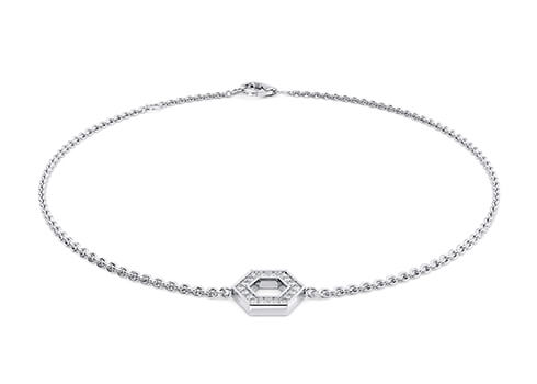 Olympia Bracelet in 白金.