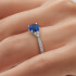 Round/Sapphire