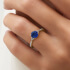 Round/Sapphire