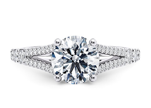Diamond Band Engagement Rings With 30 Day Returns, Buy Now! | 77 Diamonds