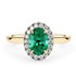 Oval/Emerald