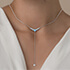 Gaia Aquamarine Necklace