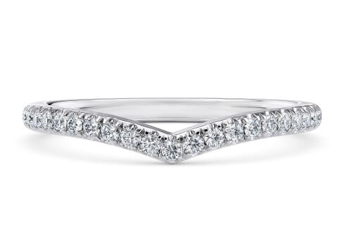 Aurelle Eternity Ring in Oro Bianco.