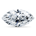 Marquise-sleben diamant