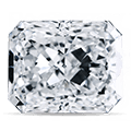 Radiantformad diamant