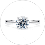 Gif showing different engagement ring settings you can select