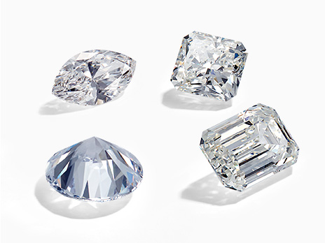 A lab-grown diamonds