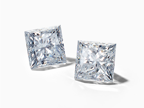 A matching pair of diamonds