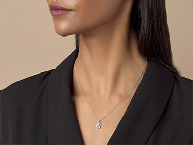 Colgantes con Engaste de Diamantes